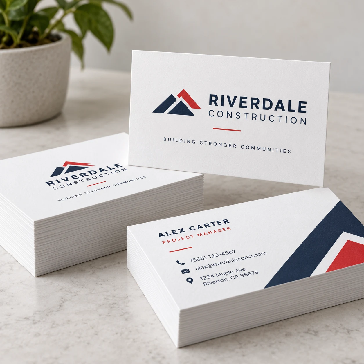 Business Cards — illustrative product mockup