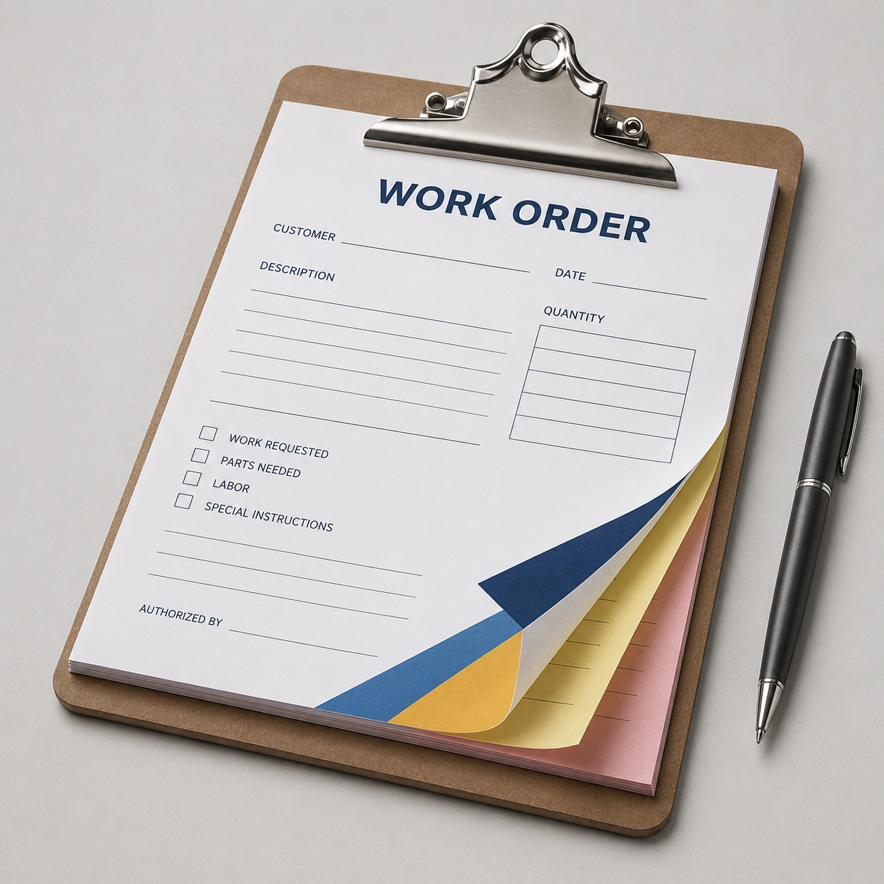 Carbonless Forms printing by LF Graphics