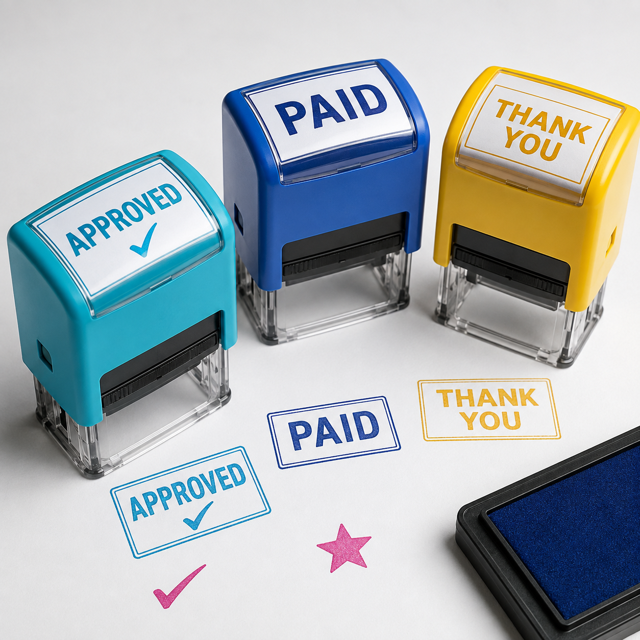 Rubber Stamps printing by LF Graphics
