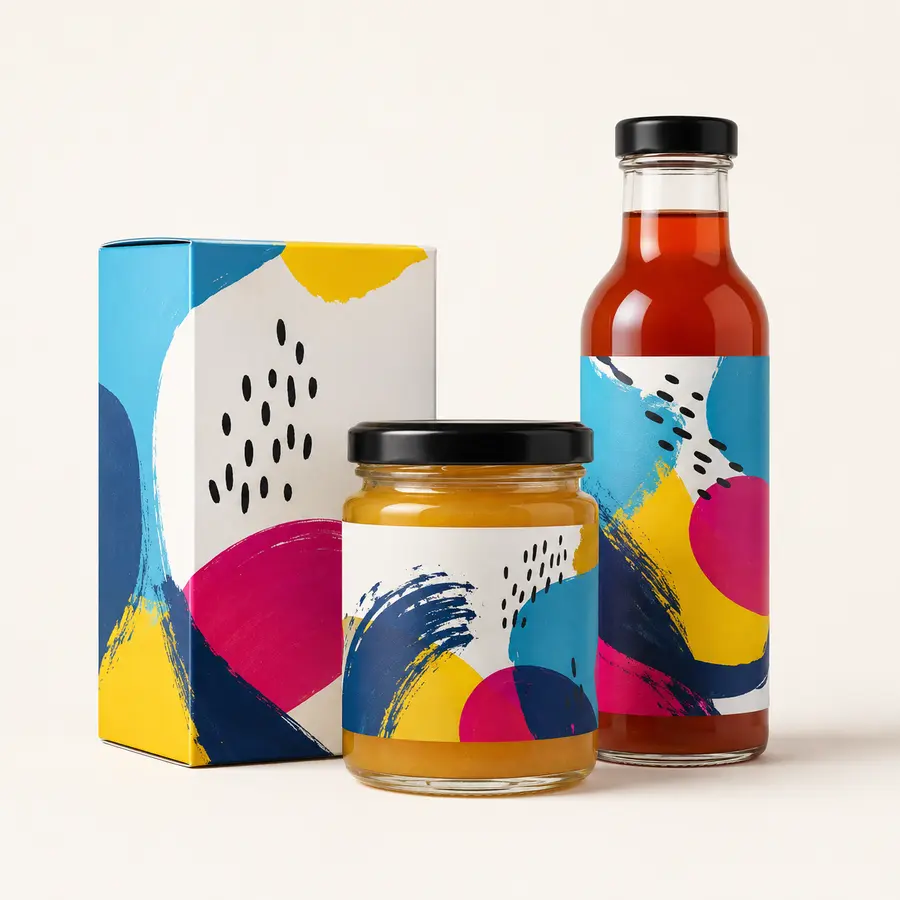 Custom labels and product packaging