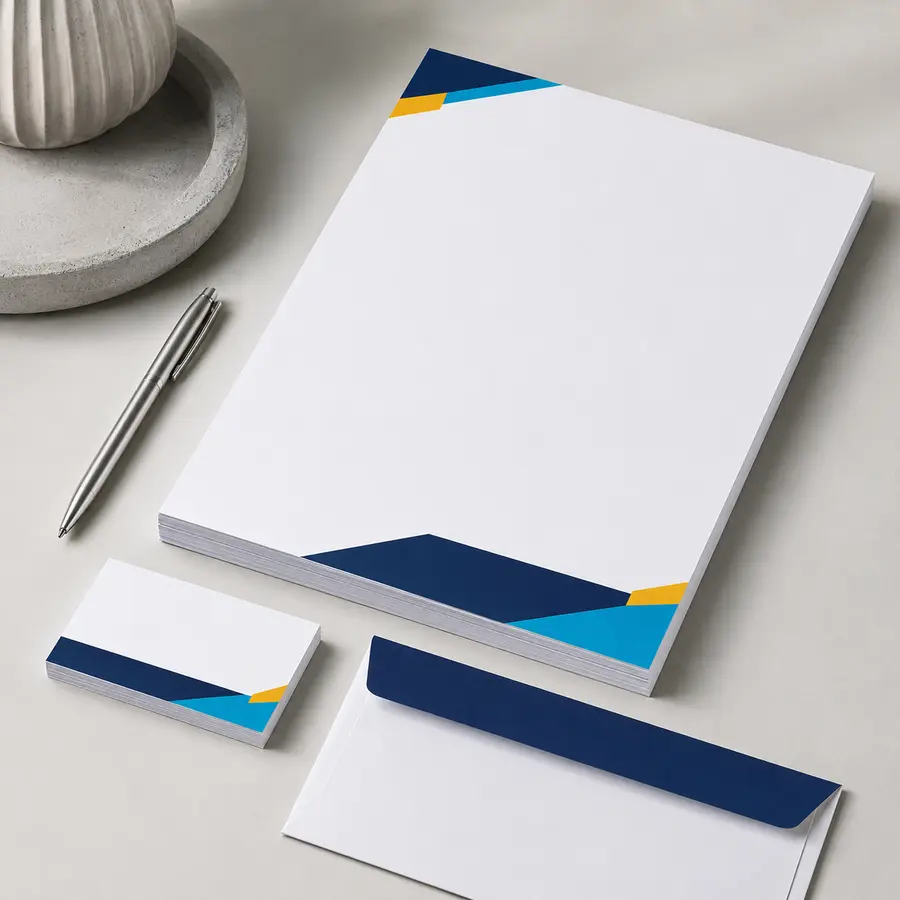 Professional business letterhead