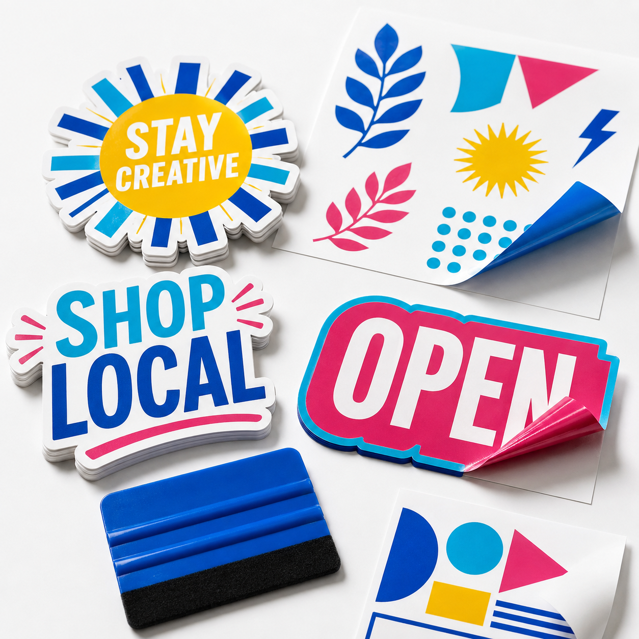 Stickers and labels